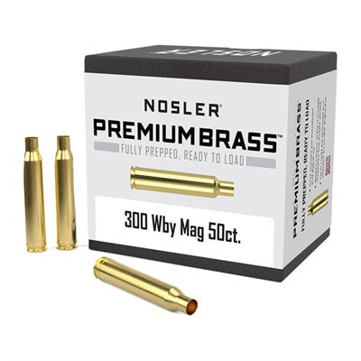 300 Weatherby Magnum Premium Unprimed Reloading Brass
