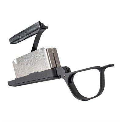Short Action Rifle Bottom Metal Assembly with Integrated Magazine