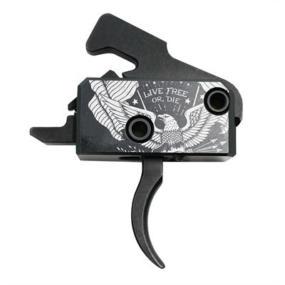 AR-15 Live Free or Die SST Curved Drop-In Trigger