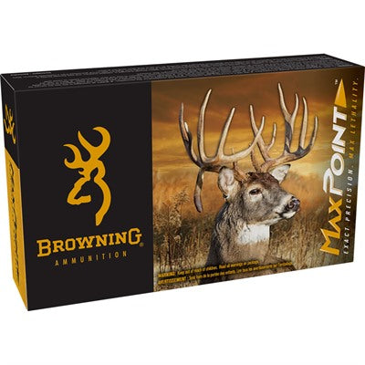 Browning Max Point Polymer Tip 140 Grain 6.5mm Creedmoor 2650 fps