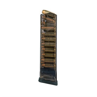 Elite Tactical Systems .40 S&W 19-Round Competition Magazine for Glock 22 Carbon Smoke