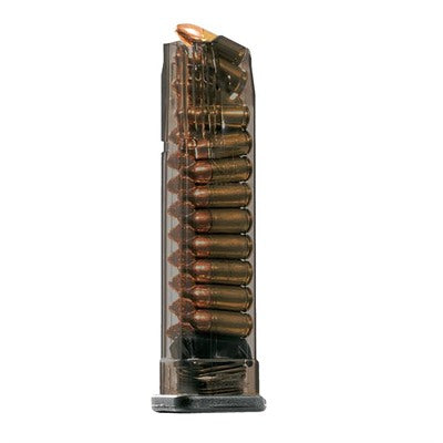 ETS Carbon Smoke S&W M&P Extended Magazine 9mm Luger 21-Round Capacity
