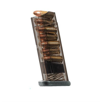 ETS Carbon Smoke S&W Shield Magazine 9mm Luger 7-Round Capacity