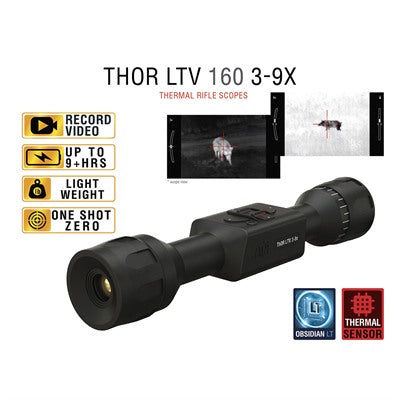 THOR LTV 3-9X Thermal Optic Rifle Scope