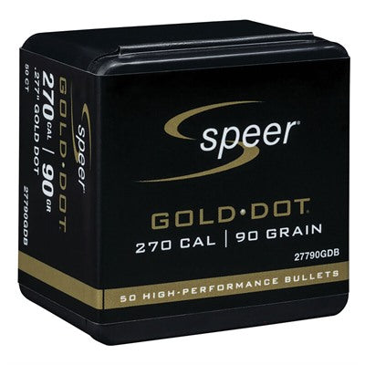 Gold Dot 270 Caliber 0.270" Rifle Reloading Bullets
