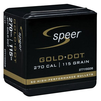 Gold Dot 270 Cal 0.270" Rifle Bullets for Reloading