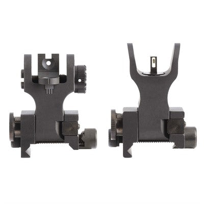 Tritium Flip-Up AR-15 Backup Iron Sights BUIS