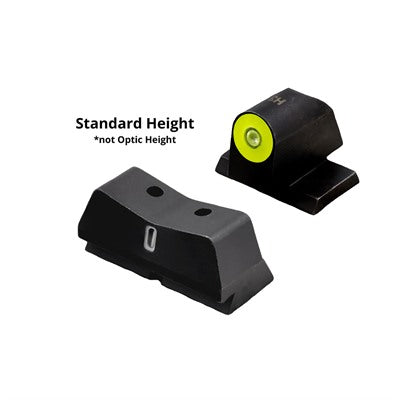 DXT2 Big Dot Tritium Night Sights Compatible with S&W M&P M2.0