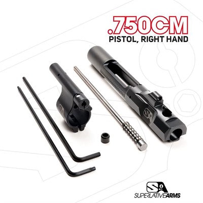 AR-15 .750" Clamp-On Block Adjustable Piston System Right Hand