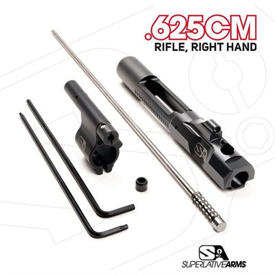 AR-15 0.625" Clamp-On Block Adjustable Piston System Right Hand