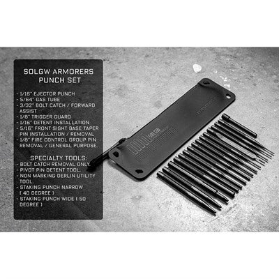 Armorer's Punch Set for Firearm Maintenance