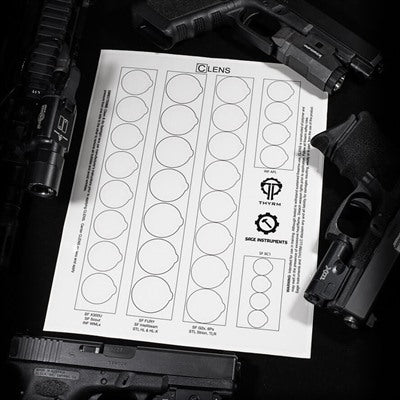CLens Flashlight and Weapon Light Lens Protection
