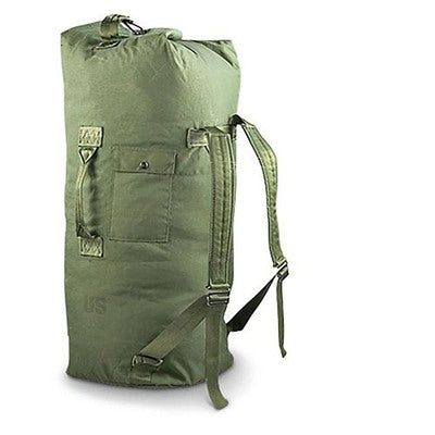 US Made Nylon Cordura Two-Strap Duffle Bag