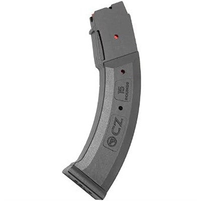 CZ 15rd .22LR / .17HM2 Polymer Rimfire Magazine Compatible with 457/512/455/453/452
