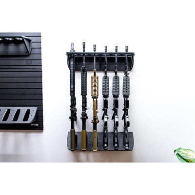 ModWall Six Rifle Vertical Wall Mount Rack