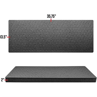 Replacement RAGAR Foam Insert 35.75" x 13.5" for Hard Rifle Case