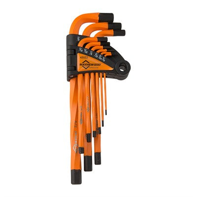 Mayhew Twisted Hex Key Set Heavy Duty
