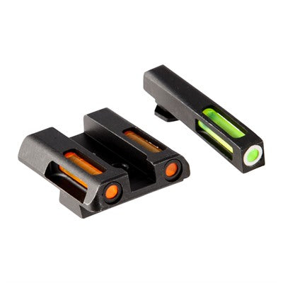 LiteWave H3 Tritium Orange Ring FS w/ Green & Orange LitePipes