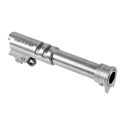 Stainless 1911 Match Grade 4.25" Ramped Barrel - 45 ACP