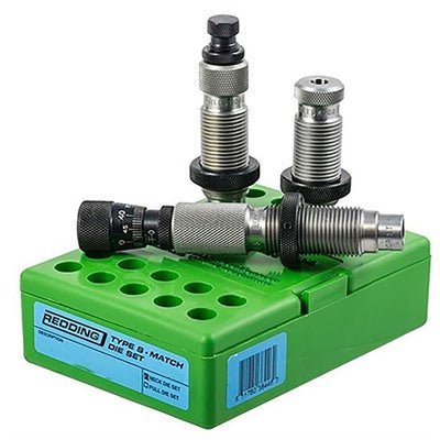 Type S Match Bushing Neck Die Set for Precision Handloading