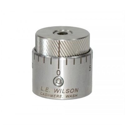 Micro-Adjustable Bullet Seater Cap for Reloading