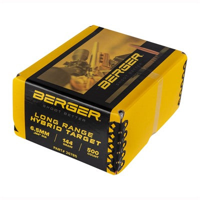 6.5mm LR Hybrid Target Reloading Bullets