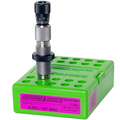 Adjustable Profile Crimp Die for Reloading
