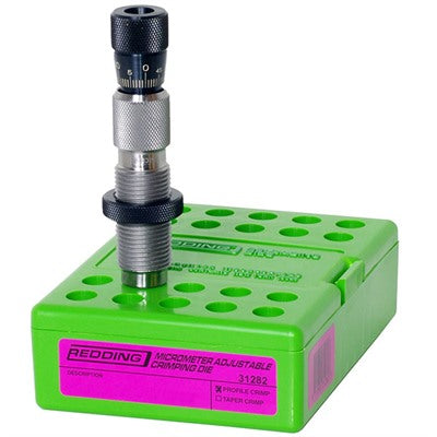 Adjustable Profile Crimp Die Reloading Tool
