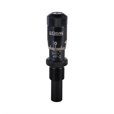 Flat Bullet Seating Micrometer for Reloading Dies