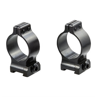 Talley Quick Detach w/ Levers 1" Scope Rings Medium Height Satin Black
