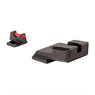 S&W Fiber Front and Rear Sight Set