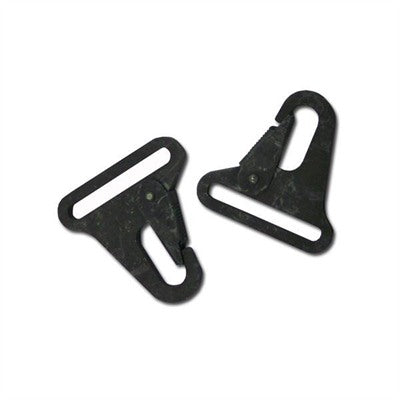 2-Pc Black Steel Hook Sling Swivel by Sako