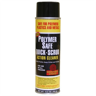 Quick-Scrub Action Cleaner for Polymer-Frame Firearms