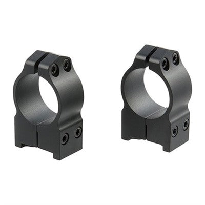 Warne 30MM Matte Medium Scope Rings Compatible with Ruger No.1/Mini-14/Blackhawk