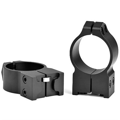 Warne 30mm High Matte Scope Rings for Ruger No.1/Mini14/Blackhawk