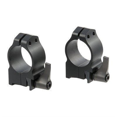 Warne Ruger 1 Inch Medium Ring Set with QD Levers
