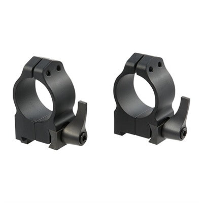 Warne CZ 550 1 Inch Scope Rings with Quick Detach Levers