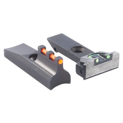 Ruger Revolver Fiber Optic Front and Rear Sight Set