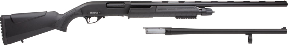 FIELD/SEC COMBO 12GA 3" BLK 18" & 28" BARREL