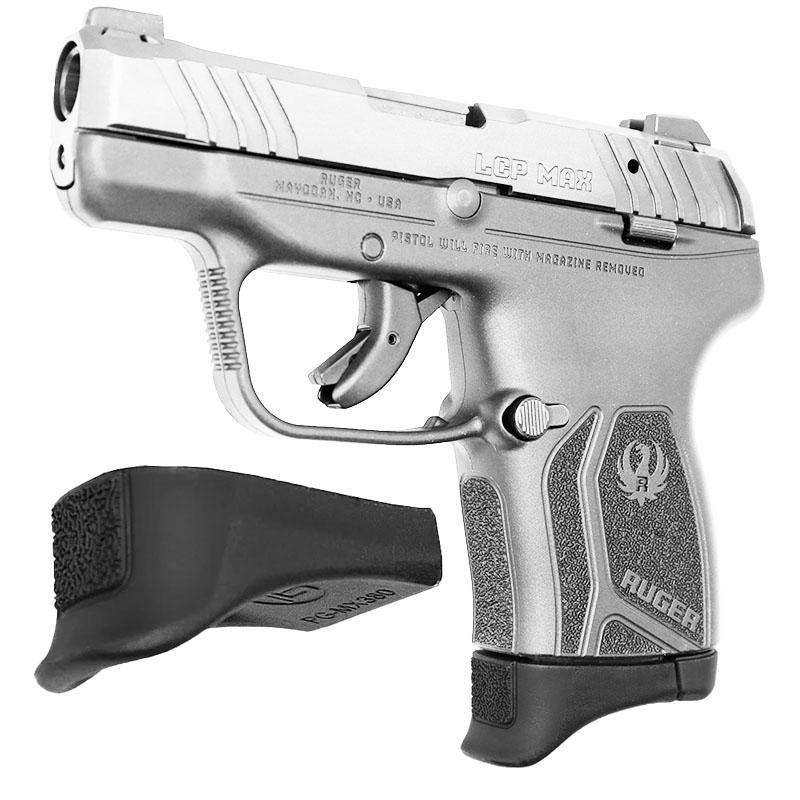 Pearce Grip Extension for Ruger LCP MAX 380 Cal Black High Impact Polymer Magazine Base