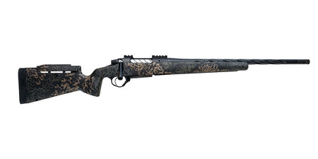 Seekins Precision 0011710297-F Havak PH3 300 PRC 26" Black Fluted Threaded Barrel, Black Picatinny Rail Steel Receiver, Adj Cheek Riser Woodland Shadow Synthetic Stock