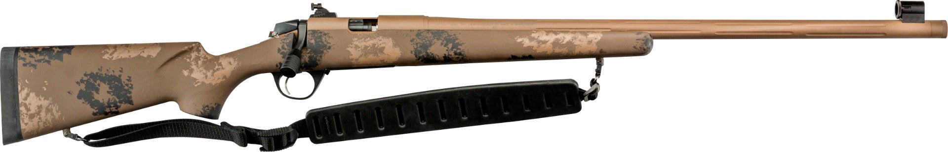 CVA Paramount Pro 50 Cal Muzzleloader Rifle Camo 26 Inch Barrel w/Williams Western Peep Sight