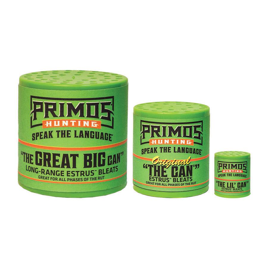 Primos Can Family Pack 3-Piece Deer Calling Set with Lil and Great Big Can