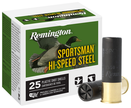 Remington 20991 Sportsman Hi-Speed Steel 12 Gauge 3 1-1/4oz #4 1400 fps