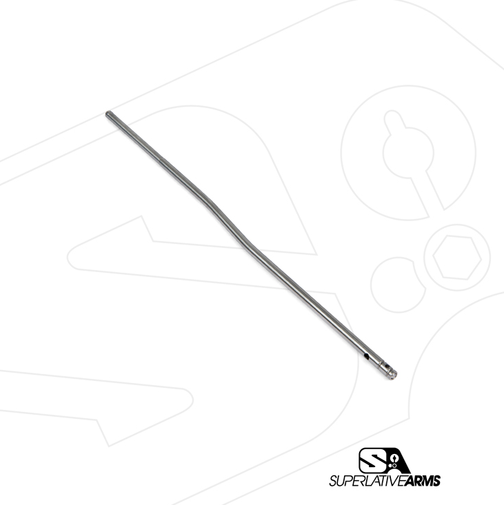 Superlative Arms Gas Tube Carbine Length Standard Stainless for AR-15/AR-10/LR-308 SAGSTB-C-SS (Roll Pin Included)
