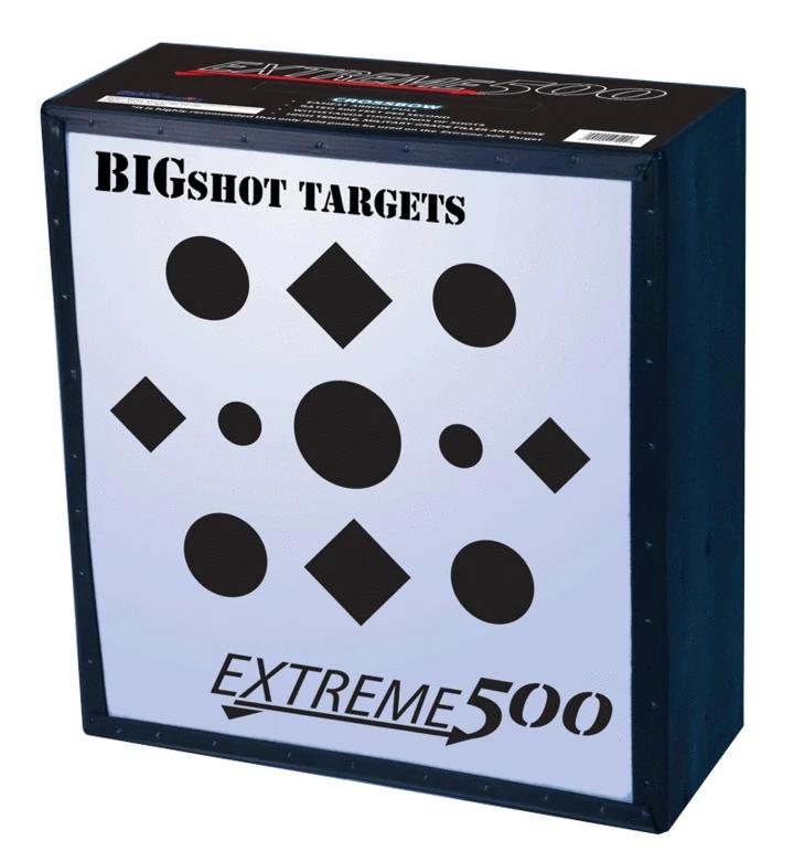 BIGshot Iron Man Xtreme 500 24 inch Archery Target - 500 FPS Rated