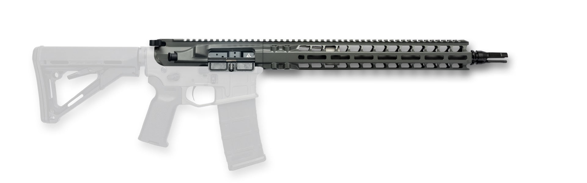 14.5" 223 Wylde Model 1 Complete Upper Receiver Grey