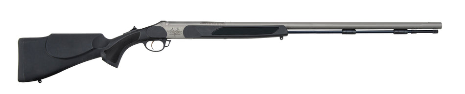 Traditions Vortek StrikerFire 50 Cal Single Shot Muzzleloader 28 Inch Black Barrel Black Synthetic Stock No Sights