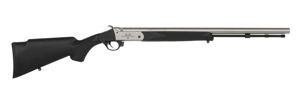 Traditions Buckstalker XT 50 Cal 209 Primer Muzzleloader 24 Inch Stainless Cerakote Barrel Black Synthetic Stock