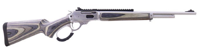 Rossi 950357189LW R95 357 Mag 8+1 18" Matte Stainless Threaded Barrel, Stainless Polished Stainless Steel Receiver, Fixed Laminate Stock